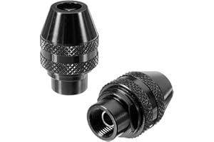 Bestgle 2Pcs Multi Quick Change Keyless Chuck Replacement for Dremel 4486 Rotary Tools 3000 4000 7700 8200