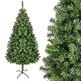 Stark und verbiegbar: Mit starkem Draht können Weihnachtskugeln, Lichterkette sowie anderen Deko oder Christbaumschmuck an unserem Tannenbäume gehangen werden. Die Zweige lassen sich wunderbar verbiegen, somit kann man sie in die gewünschte Form biegen.