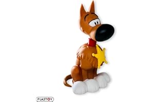 Plastoy Lucky Luke Tirelire Rantanplan - Plastique - 16 cm