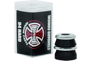 Independent Standard Conical Cushions Black Skateboard Bushings - 2 Pair with Washers - 94a