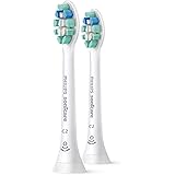 Philips Sonicare HX9022/10 Pack da 2 Testine di Ricambio C2 Optimal Plaque Defence per Spazzolino Elettrico Sonico, con RFID,