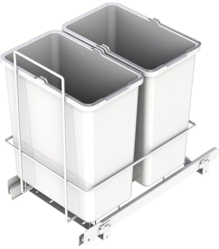 ELLETIPI Ecofil PF01 44B2 Poubelle de tri sélectif extractible pour