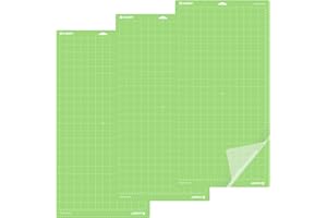 XINART Tappetino da taglio per Cricut, 3 pezzi, 30 x 60 cm, 12 x 24 cm, per Cricut Maker 3/Maker/Explore 3/Air 2/Air/One, tappetino da taglio standard Grip per lavori artistici e fai da te
