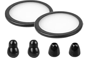 VOANZO Stethoskop-Zubehör Membran-Ersatz Stethoskop-Ohrstöpsel-Ersatz