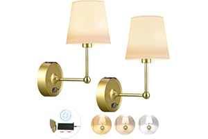 CkeyiN Pro 2PCS Wall Lights Battery Operated,Ultra-Long Battery Life of 12H,Rechargeable Wall Lights Indoor with 10000mAh Detachable Battery,3 Color Temperature Cordless Wall Light