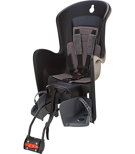 Fixation Siège Arrière Vélo Support Pouce Tête Polisport 67802 Pour Siège Enfant Vélo - Compatible Bilby Maxi, Koolah, Joy