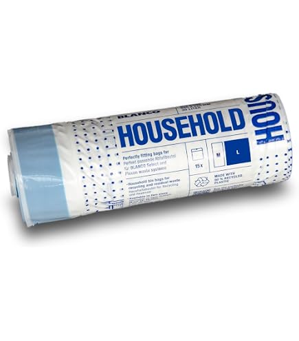 BLANCO SELECT II 40/1 Combi | Plastique, aluminium, tôle d'acier | Système coulissant pour la connexion avant | Tiroir | Rails coulissants | Étagère intégrée | 1 seau de 30 litres | Profondeur