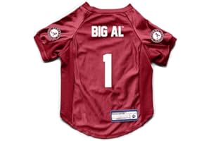 Littlearth NCAA Alabama Crimson Tide Stretch-Trikot, Unisex, Erwachsene, Team-Farbe, Größe M