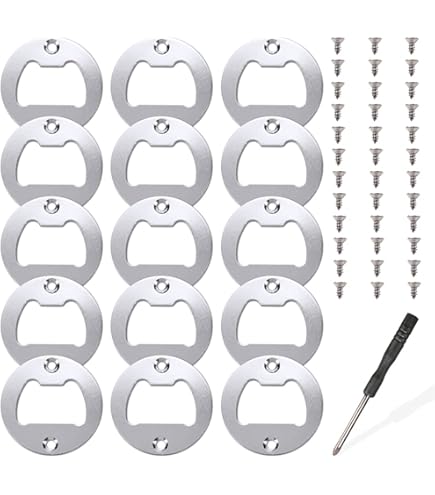 24 Flaschenöffner-Einsätze Aus Edelstahl – DIY- Produktbild-Vorschau 4