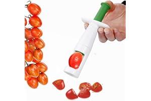 HORREX Trancheuse de Raisin pour Bébé Fruits Coupe Tomate Cerise Légumes Outil Tomates et Simple Portable Outils Créatifs Enfants Bébés Assistant Tranche Nourriture Cuisine Couper la Salade