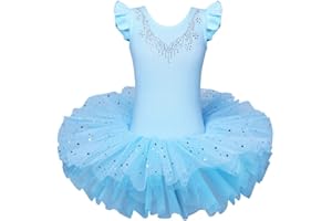 ZNYUNE Niña Tutu Vestido de Ballet Danza Clásico