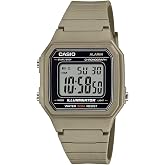 Casio W-217H-5AVDF Kol Saati, Kahve, Standart