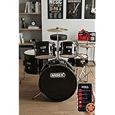 Midex CD500X-BK Akustik &Ccedil;ocuk Baterisi Davulu Seti 5-18 Yaş İ&ccedil;in Full Set