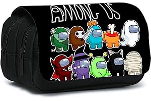 DOYOMTOY Astuccio per Matita a Grande Capacità Astuccio con Cerniera Doppio Portapenne Multifunzione Astucci 3D Matita Case, Big Capacità Sacchetto Della Penna per Bambini Ragazzi e Adulti(7)