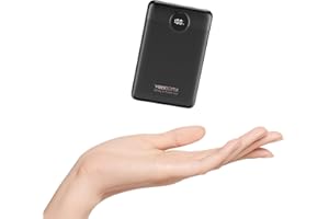 VEEKTOMX POWER BANK VEEKTOMX Mini Power Bank 10000mAh powerbank 22.5W PD3.0 QC3.0 Quick Charge USB C Portable Charger, mały rozmiar z 2 portami ładowania, kompatybilny z iPhone 15/iPad/Mini fan/Galaxy