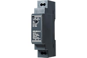 DEWIN Switching Power Supply, DIN Rail Transformer HDR-15-12 DC 12V 1.25A 15W DIN Rail Power Supply