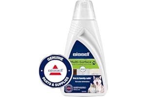 BISSELL Multi-Surface Pet środek czyszczący z zapachem Febreze, specjalnie do zabrudzeń po zwierzętach domowych, do Crosswave, Crosswave Pet Pro i Spinwave, 1 x 1 l, 2550