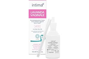 Intima+ I Lavanda Vaginale con Tea Tree Oil e Aloe Vera Gel, pH 4.5, Soluzione Monodose Pronta all'Uso, 140ml