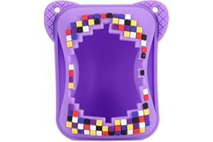 DEPISUTA Silikonowe Etui na Interaktywne Zabawki Bitzee Digital Pet, Silikonowe Etui ze smyczą, Profesjonalna Silikonowa Osłona Ochronna na Akcesoria Bitzee Virtual Electronic Pets (PURPLE)