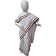 BookMyCostume Tri Colored Tricolor Saari Independence Day Indian Patriotic Girls Fancy Dress Costume 4-5 years