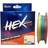 Fujin Hex Braid 8x 300mt Multicolor PE İp Misina