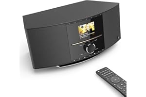 Hama 00054891 internet digital radio WiFi UKW DAB+ CD Bluetooth USB AUX, Spotify - black 00054891, Internet, Digital, DAB,DAB