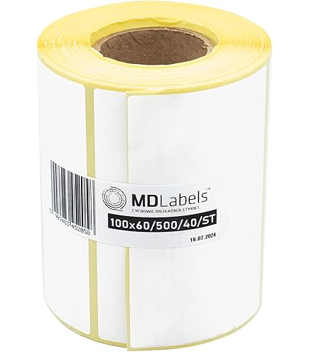 Munbin Printer Termica 4 Rotoli Di Etichette Termiche Dirette 4x6