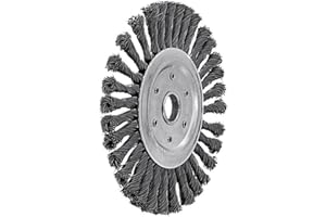 Lessmann Zopf-Rundbürste 178 x 14 mm 32 Z STH glatt 0,50 mm Bohrung 22,2 mm, 475211