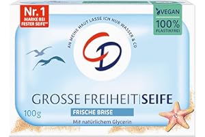 ‎CD CD | MILDE SEIFE GROSSE FREIHEIT | "frische Brise" | vegan & ohne Mikroplastik | 100g