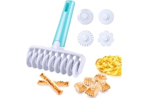 Binnan Set di Tagliapasta a Rullo da Cucina,Rotella per Pasticceria per Pizza Torta Torta Biscotti ECC