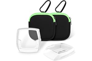 CLOPAE 2PCS Protection D'écran - Adaptée à la Housse de Protection Bosch Intuvia - Accessoires pour écran E-Bike, Protection d'écran Ebike Contre Les Rayures et l'eau avec Sac de Protection