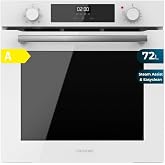Cecotec Bolero Hexa M226000 Glass White A. 2800W, 72L, 7 Functions, Grill Mode, Fan Assisted Grill, Convection Mode, Defrost,