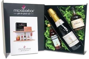 MicroBarBox Negroni Sbagliato Cocktail Gift Set in a Classic Magnet Gift Box | Birthday Gifts | 300ml Volume