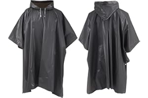 Fayemint Pièces Poncho de Pluie, Poncho de Pluie Imperméable, Cape Pluie avec Capuche, pour Randonnée, Camping, Voyage, Cyclisme