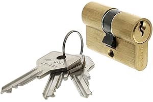 CISA 10G300060, Cilindro Europeo C2000, Ottone Smerigliato, 27/33 mm