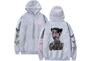 RYSXJLX Tini Stoessel Fantasi Bluza z kapturem z nadrukiem Unisex Casual Fashion Retro Klasyczna bluza Streetwear