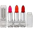 Steel Paris Shimmery Pink Colour Change gel Lipstick 3 pieces (1 Red, 1 Pink, 1 Orange)
