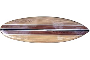 Seestern Sportswear Deko Holz Surfboard 50,80 oder 100 cm Airbrush Design Surfing Surfen Wellenreiten Surf /1852 100 cm