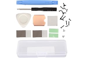 TOPIKY Steam Deck Radiator SSD Podkładka Termiczna, M.2 2230 NVME SSD Miedziany Radiator Chłodzenie Pasta Termiczna Narzędzie do Otwierania Tylnej Pokrywy, Zestaw Naprawczy do Stream