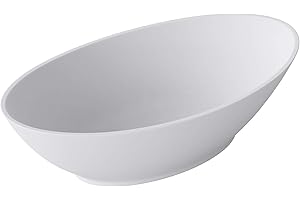 doporro Aufsatzwaschbecken Colossum807 BTH: 62,5x34,5x17,5 cm Waschbecken aus Gussmarmor in matt weiß Waschschale