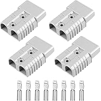 175A Batterie Stecker AWG 1/0 Schnellverbinder Set Mit Schutzkappen - Blau | Hochstrom Kabelverbinder