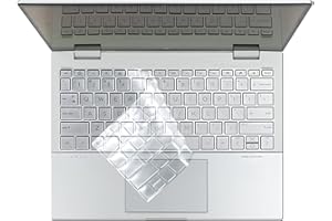 UUONDO Tastatur-Abdeckung für HP Envy X360 13-bf Laptop-Tastatur-Schutzhülle & HP Envy X360 Schutzzubehör, US-Layout, ultradünne TPU-Schutzfolie aus TPU