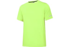 HOLURE Herren Rash Guard UPF 50+ Sonnenschutz Kurz-/Langarm-T-Shirts Leichtes, schnell trocknendes UV-Schwimm-Shirt