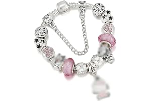 simyron Cartoon Armbänder Armbänder für Kinder Mädchen Armbänder Charm Bead Armband Cartoon Armband Kreatives Geschenk Armband Geschenk für Mädchen