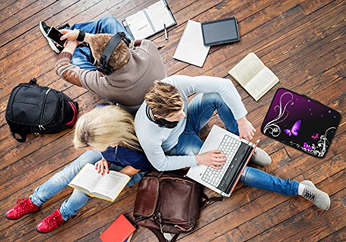 Pedea Design Tablet PC Tasche 10,1 Zoll (25,6 cm) neopren purple butterfly - 6