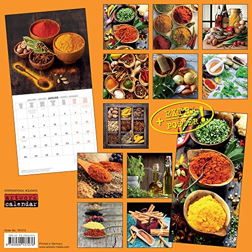 Book's Cover of Speisen und Gewürze - Food & Spices - Epices de Cuisine 2019
