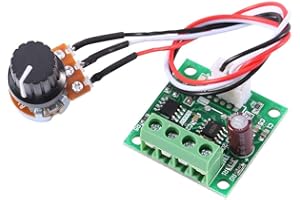 YOSOO HEALTH GEAR PWM Motor Speed Controller Niederspannung DC 1.8V bis 15V 2A Mini Motor Drehzahlregler DC Motor Steuermodul Elektromotor Steuermodul