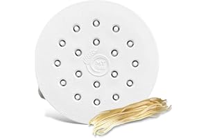 MY Pasta - Bucatini Macccaroni de 3 mm - Accesorio para máquina de pasta Pasta Disc compatible con Philips Pasta Maker Avance Matrices Pastadisc para pasta casera