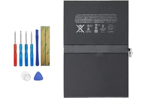 Vvsialeek A1664 Ersatz Akku Kompatibel Für ipadPro 9.7 2016, A1673 A1674 A1675 iPad6.3 iPad6.4 with Toolkit