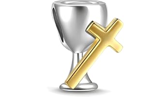 JCALEYDO Charm, Plata de Ley 925, Compatible con Pulsera Pandora